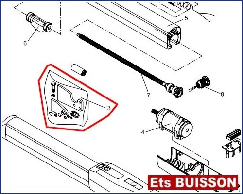 BENINCA DU.35V - Blister N°3 Ref. 9686076